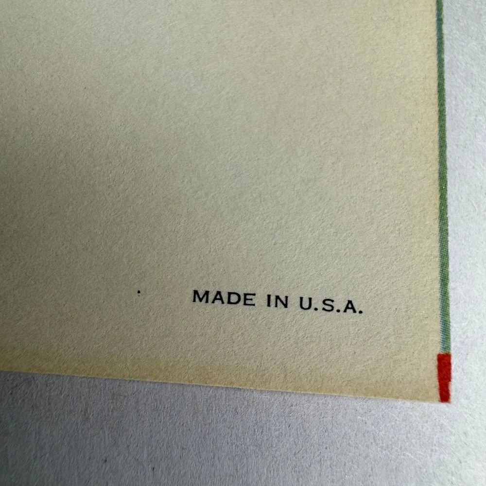 Vintage Pinup Cheesecake Birthday‎ Card Pop Up 1950s Mid Century USA